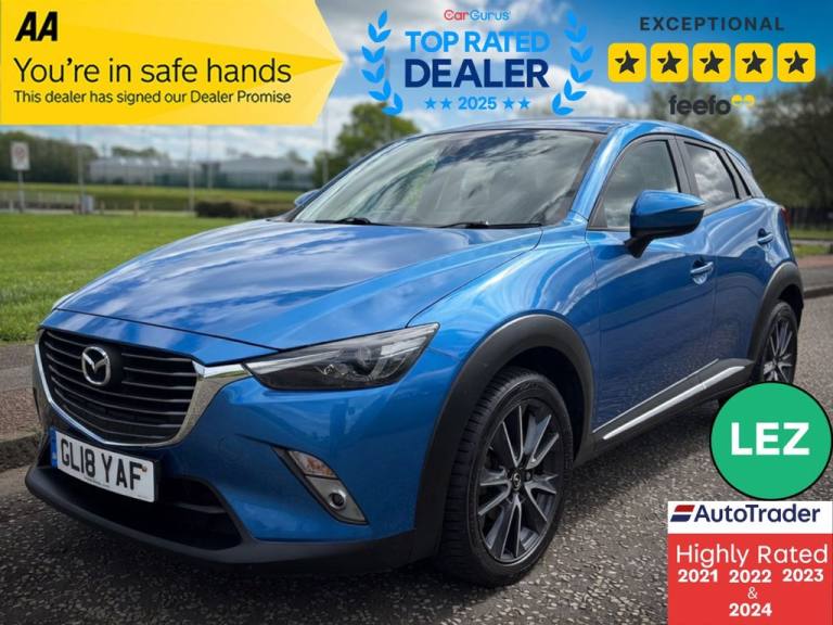 2018 Mazda CX-3 2.0 SKYACTIV-G Sport Nav SUV 5dr Petrol Manual Euro 6 (s/s) (121 ps) HATCHBACK Pe...