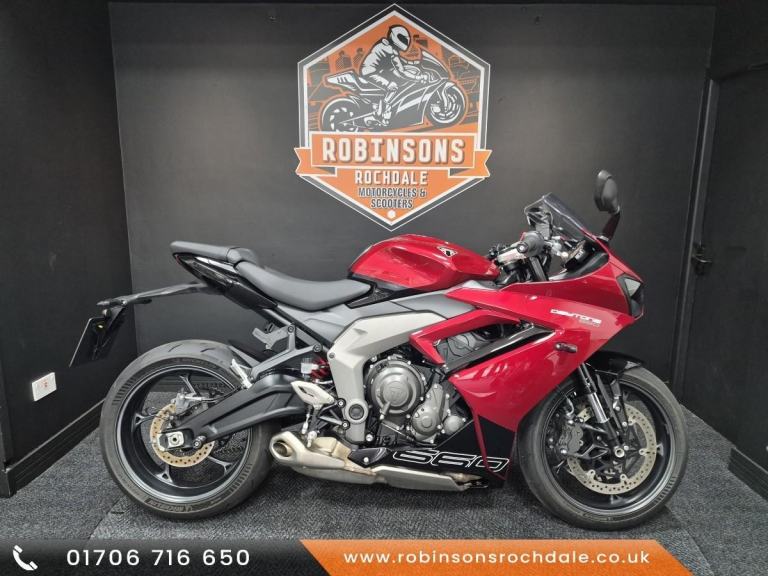 2025 75 Triumph Daytona 660