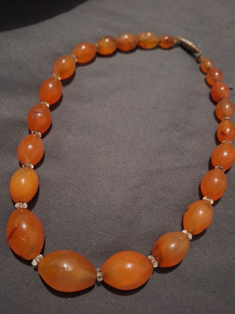 Beautiful Vintage carnelian necklace