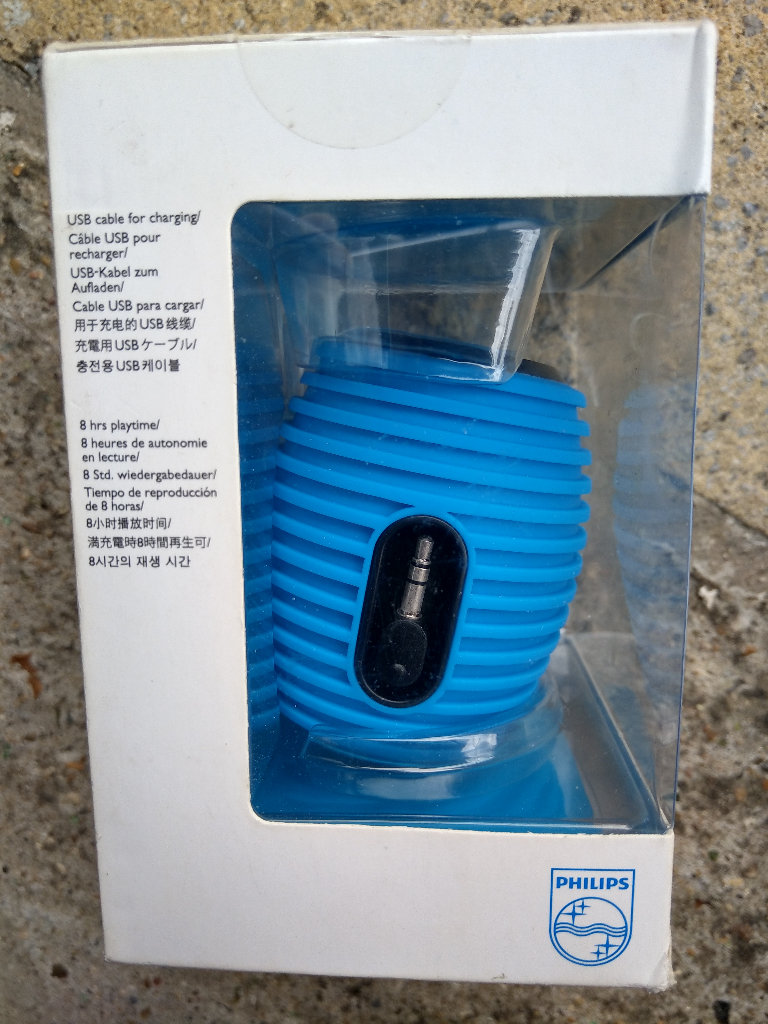 BRAND NEW GENUINE PHILIPS SoundShooter Mini Speaker Maximum SOUND WIRELESS BLUETOOTH Speaker   