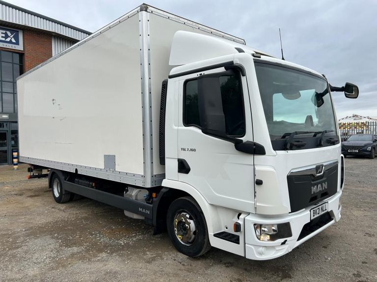 MAN TGL 8.160 7.5-TONNE GRP BOX VAN 2021 – BV21 NLL