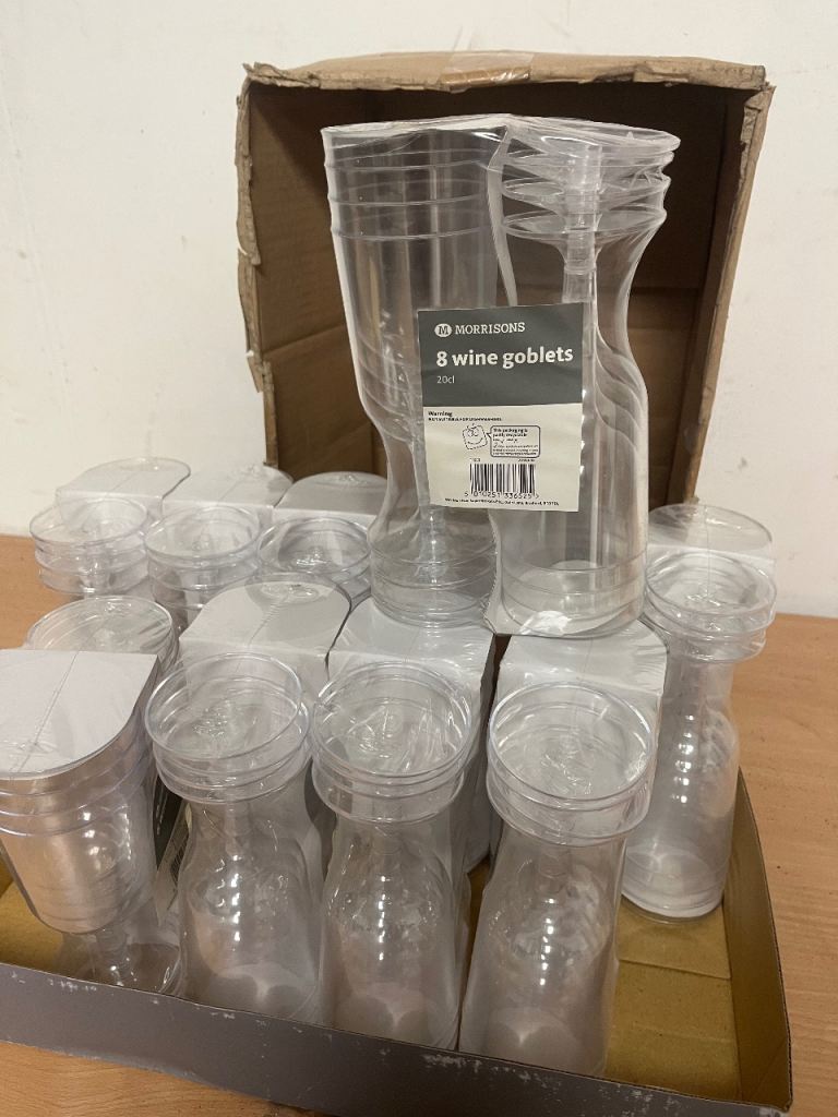 WINE GOBLETS PALLET FREE 