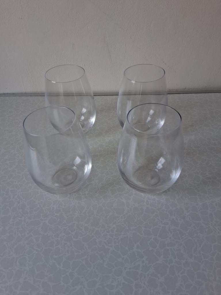 Elixir 4 Pack 18oz Stemless wine glass
