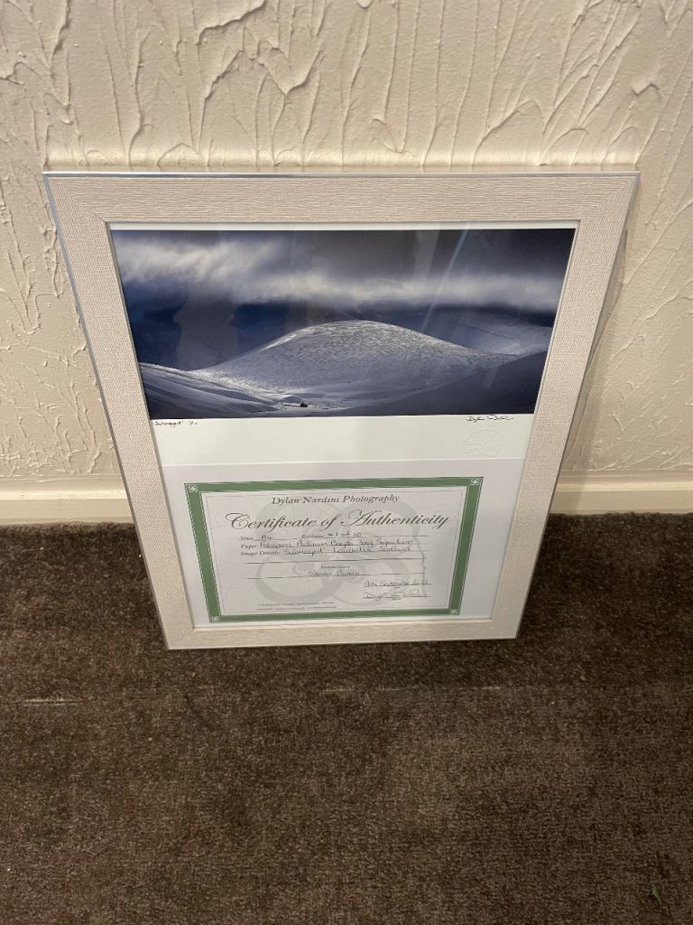 framed photograph limited edition piece by Dylan Nardini Photography titled "Submerged"