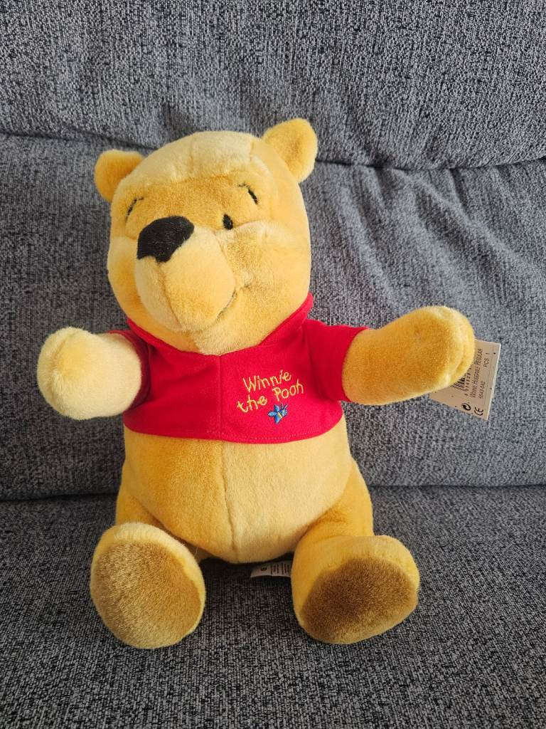 Disney Winnie the Pooh soft toy plush teddy new with tags