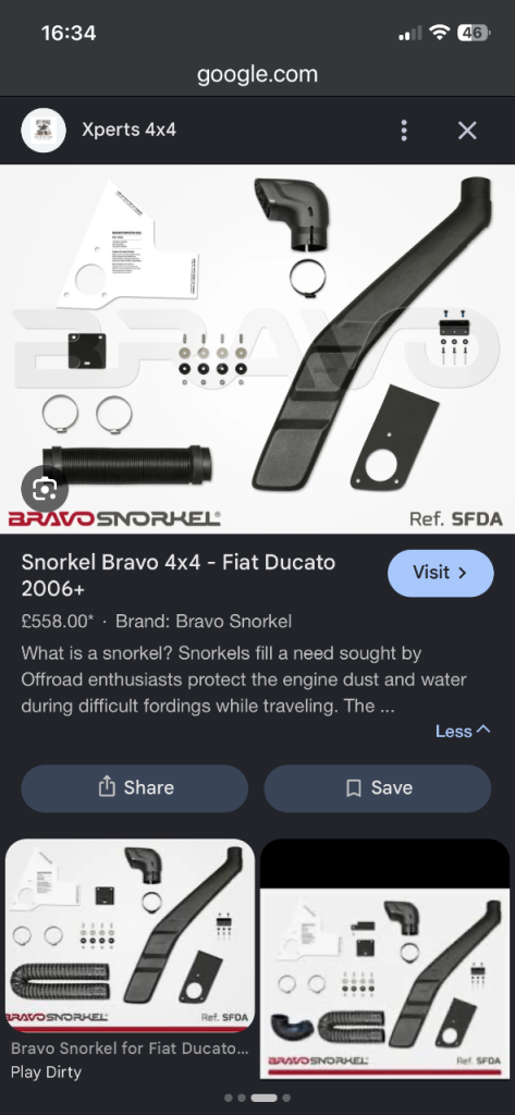 Bravo Snorkel