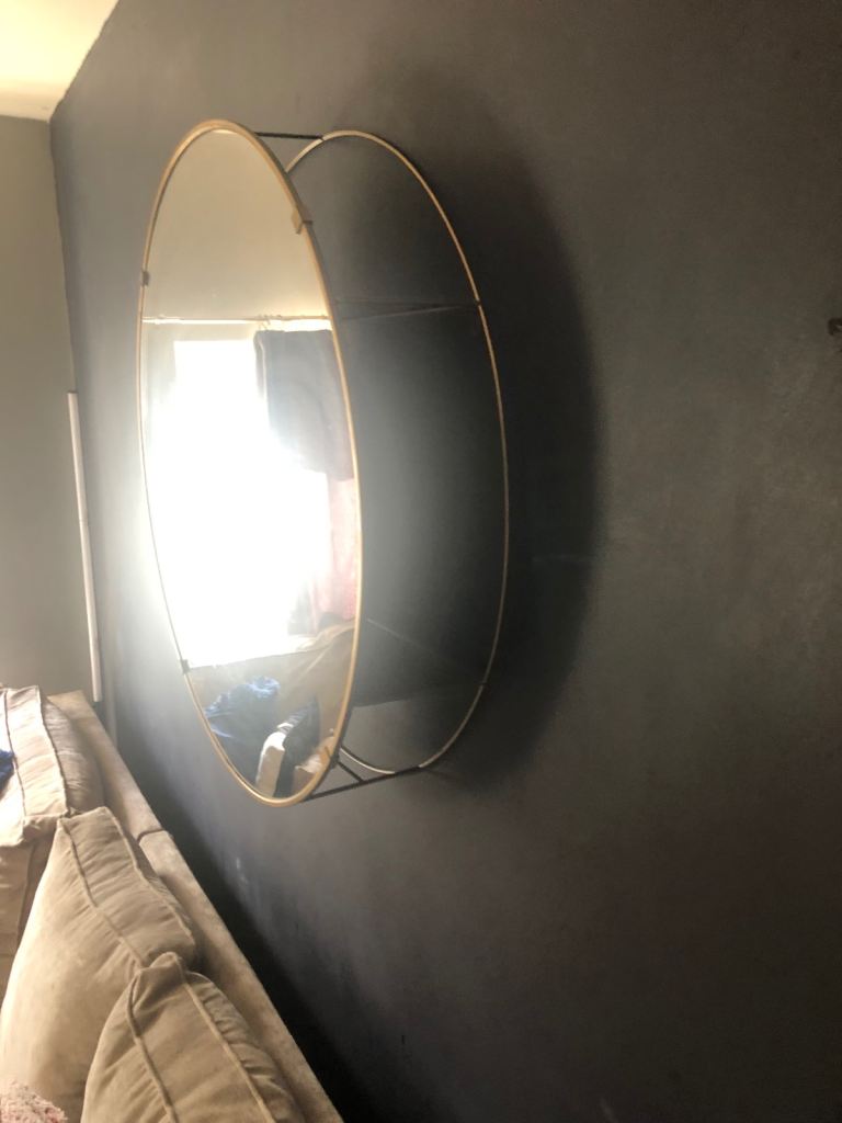 Dunelm gold mirror