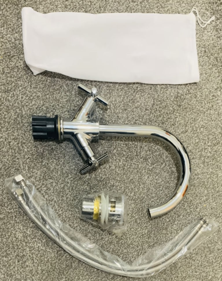 image for Polished chrome swan neck mono mixer tap