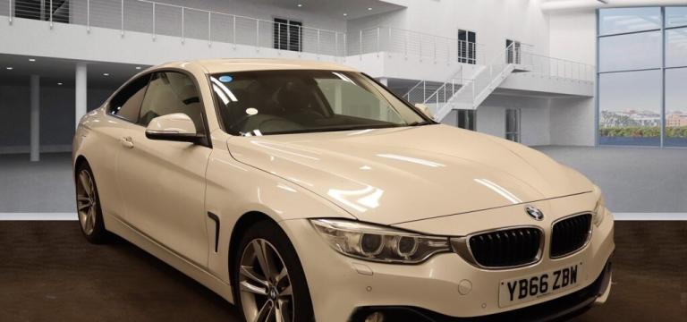 2016 BMW 4 Series 420d [190] Sport 2dr Auto ++ SAT NAV / LEATHER / 35 TAX / ULEZ / 1 OWNER ++ COU...