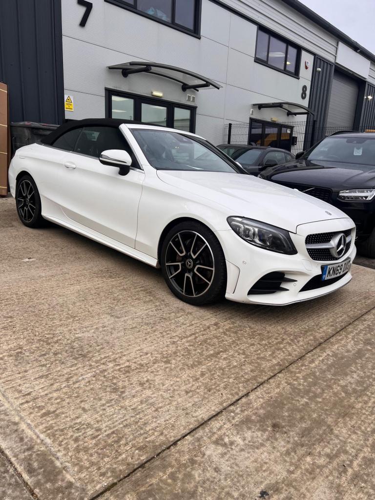 2019 Mercedes-Benz C Class 2.0 C300d AMG Line (Premium) Cabriolet G-Tronic+ Euro 6 (s/s) 2dr CONV...