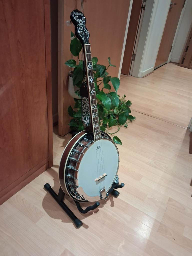 Ashbury AB-45 Tenor Banjo in great condition (bag and strap included)
