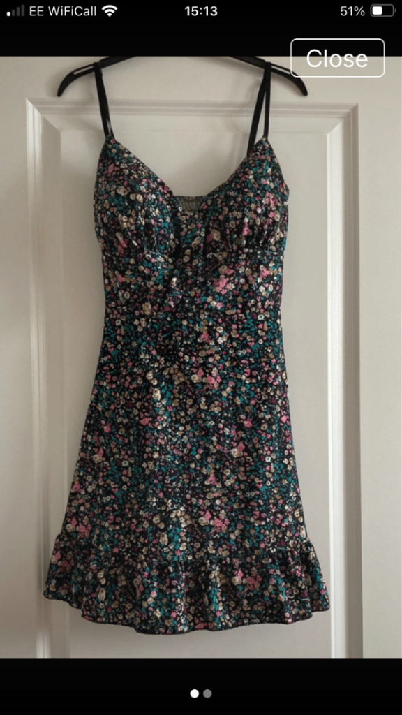 Pretty Ditsy Print Dress