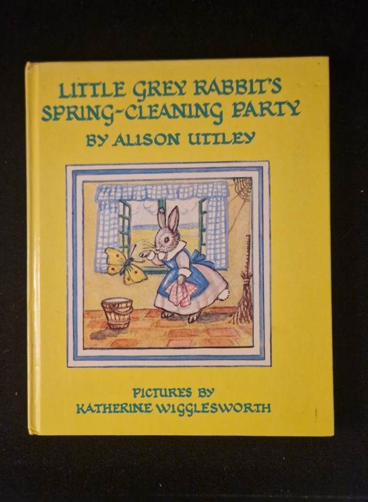 Vintage Children’s Book – Little Grey Rabbit’s Spring Cleaning Party