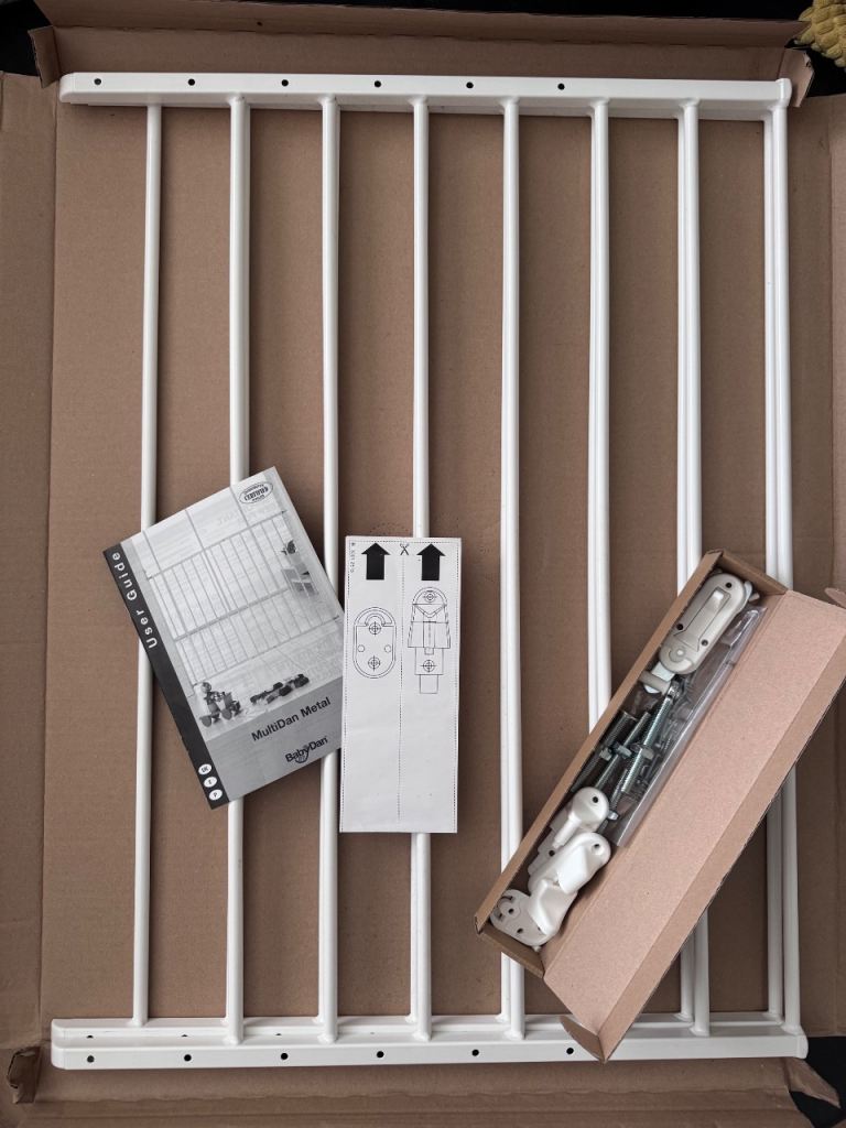 BabyDan MultiDan Metal extending safety / stair gate