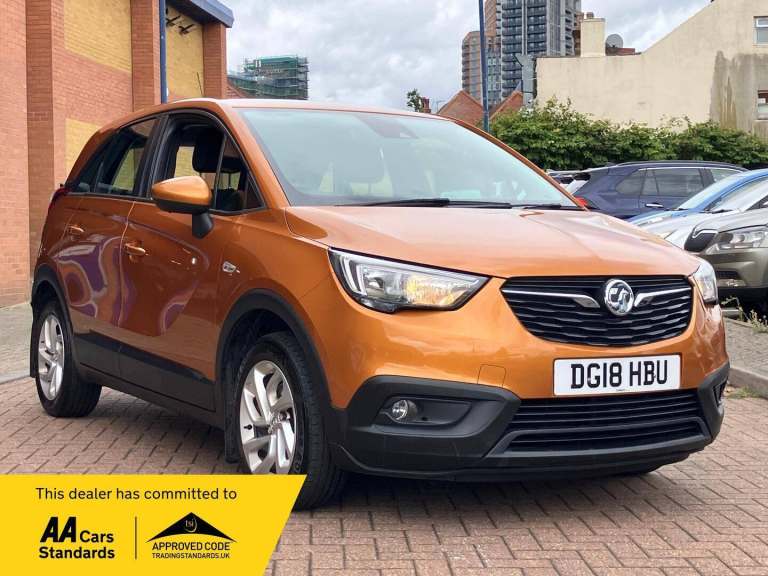 2018 Vauxhall Crossland X 1.2 Turbo ecoTEC GPF SE Nav Euro 6 (s/s) 5dr HATCHBACK Petrol Manual