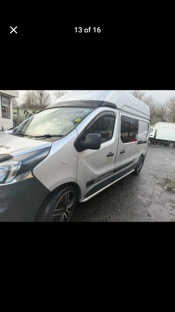 Vauxhall, VIVARO, camperVan, 2016, Manual, 1598 (cc) 4X4 full service history