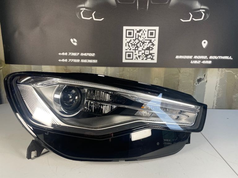 AUDI A6 C7 COMPLETE DRIVER SIDE RIGHT HEADLIGHT 2011-2014