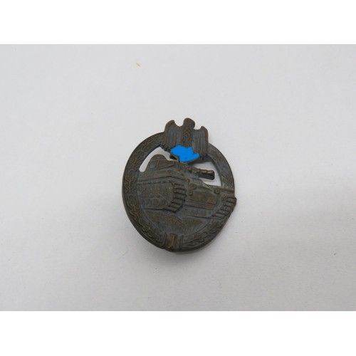 image for World War 2 German Panzer Assault badge with maker mark