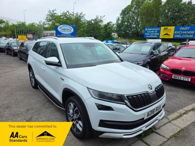 2018 Skoda Kodiaq SCOUT 2.0TDI SCR 150 4X4 7 Seater ESTATE Diesel Manual