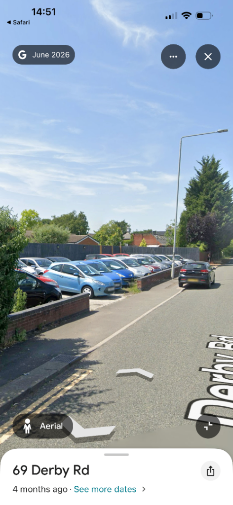 CAR SALES PITCH TO LET