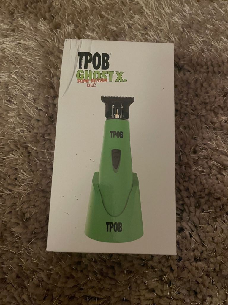 TPOB ghost X clippers and beard trimmer