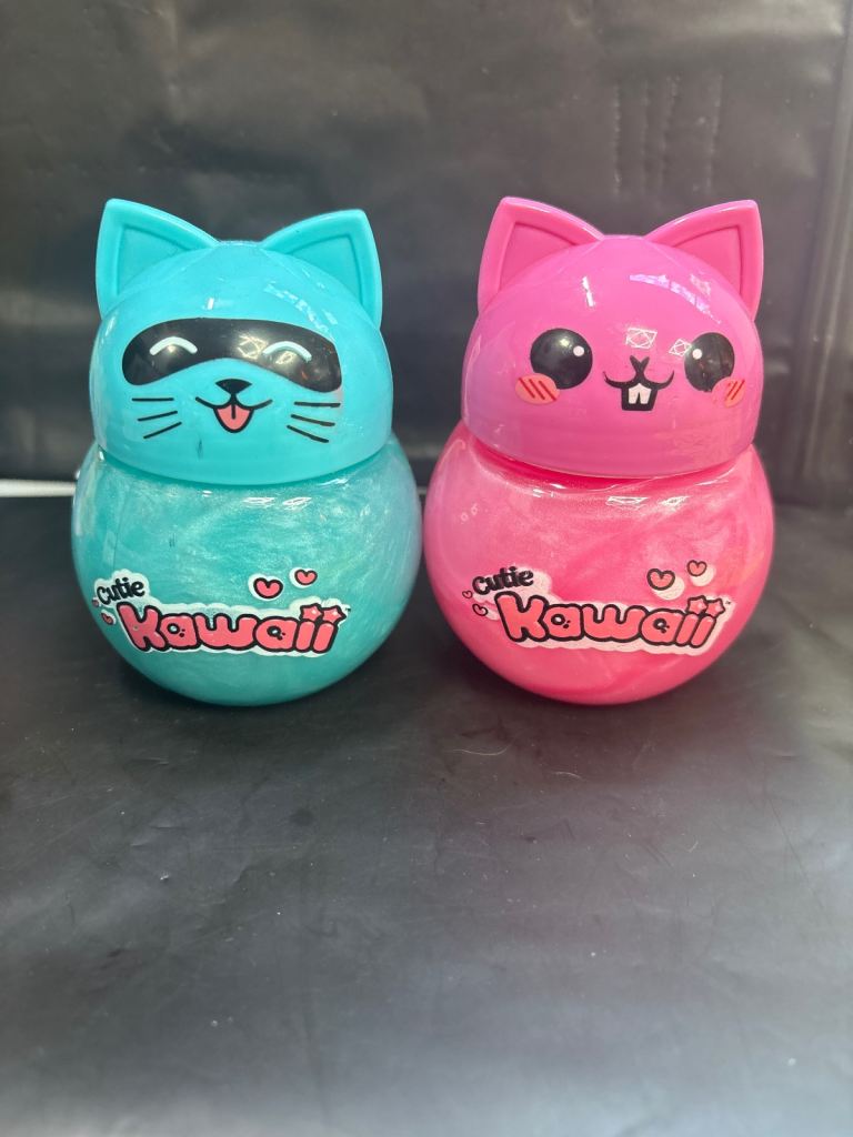 New Cutie Kawaii Cat-Themed Toys - Pink & Blue