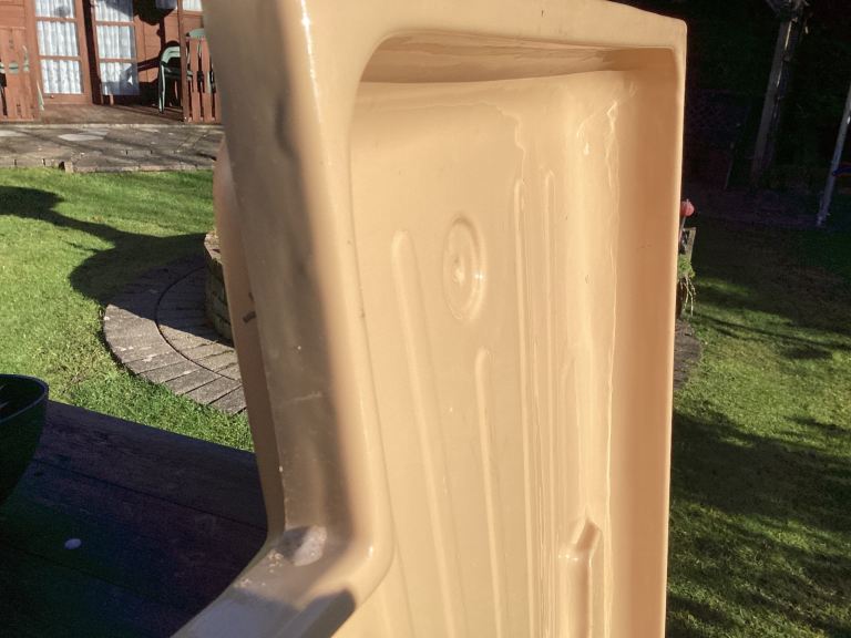 Motorhome shower tray