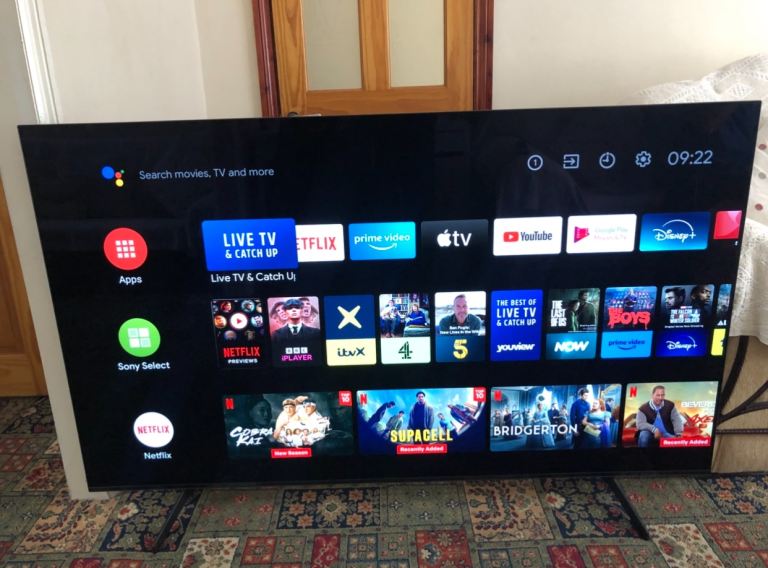 SONY BRAVIA KD65A8BU 65 Inch Smart 4K Android Ultra HD HDR OLED TV with Google Assistant