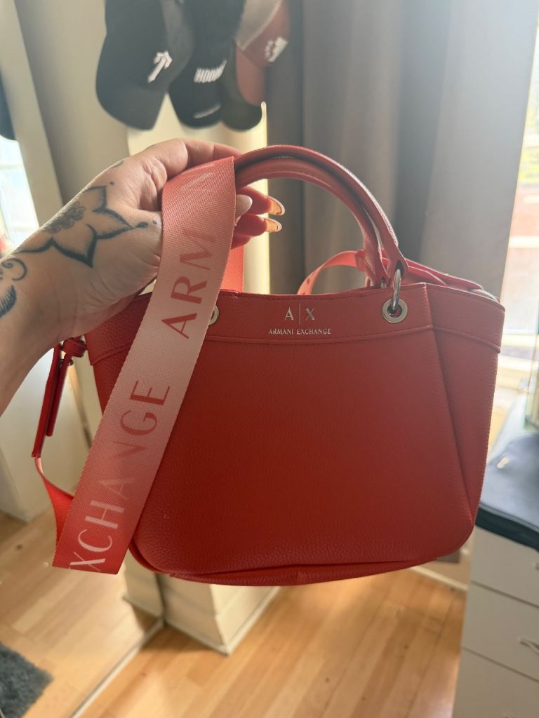 Armani Exchange Crossbody Tote Bag