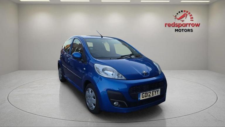 2012 Peugeot 107 1.0 Active 5dr HATCHBACK PETROL Manual
