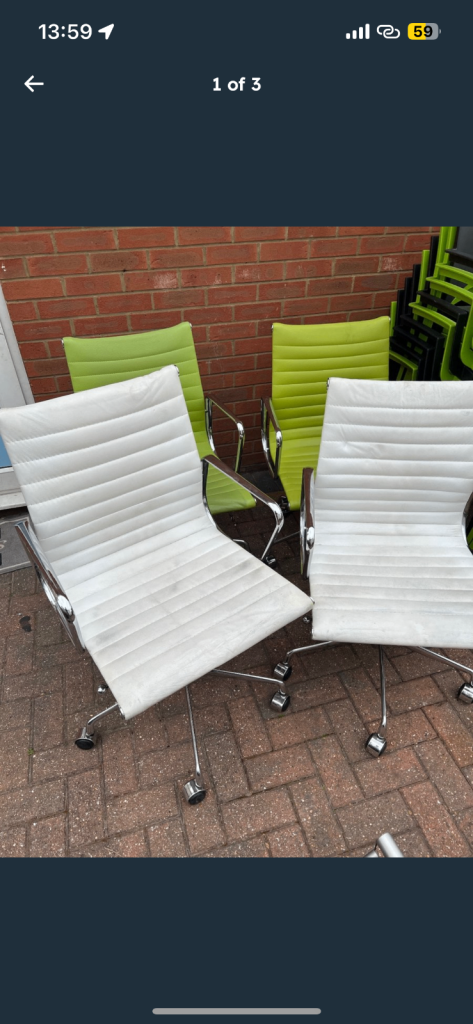 Chairs x3 CAN DELIVER 