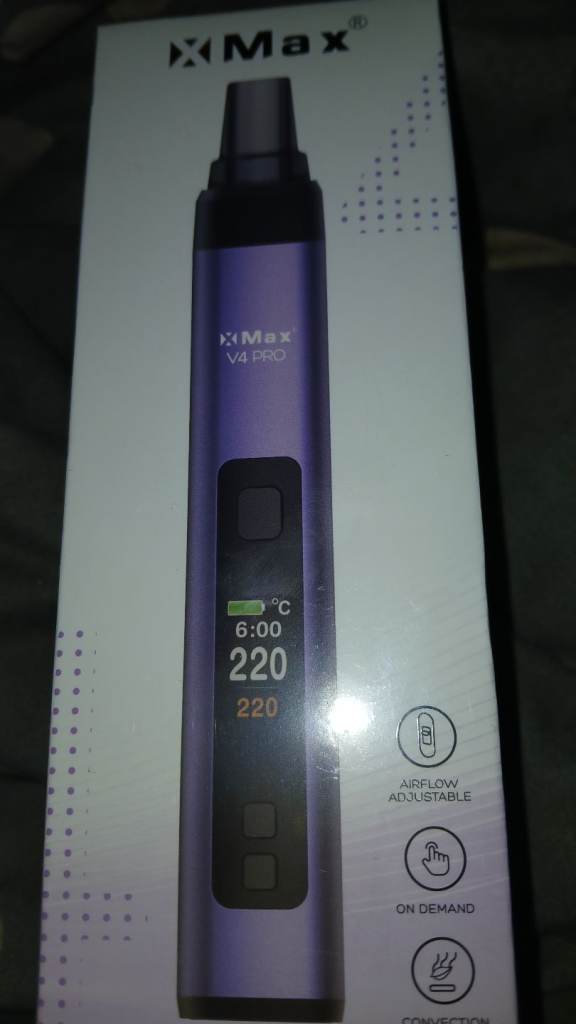 Vape xmax v4 pro purple used once check description 