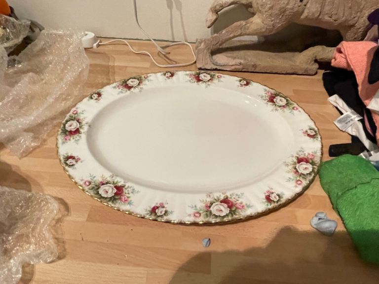 Royal Albert platter