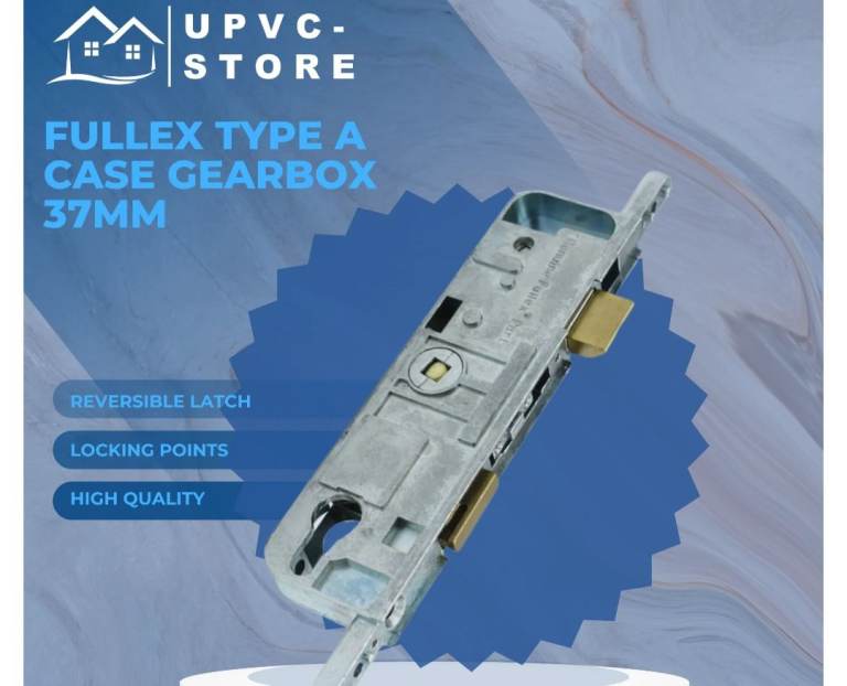 Fullex Type A Multipoint Door Lock Gearbox - 37mm Backset - 68PZ - UPVC & Aluminium Doors. 