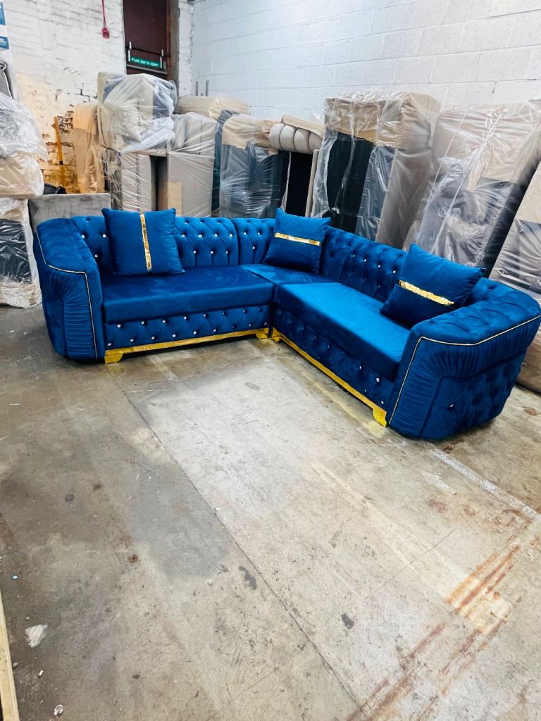 Chesterfield 2C2 Blue Colour 