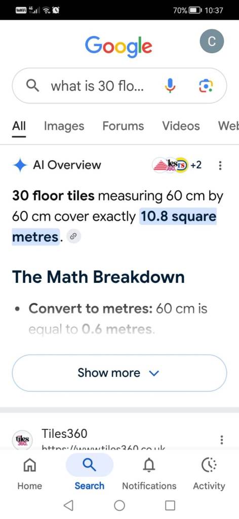 Wall or Floor tiles
