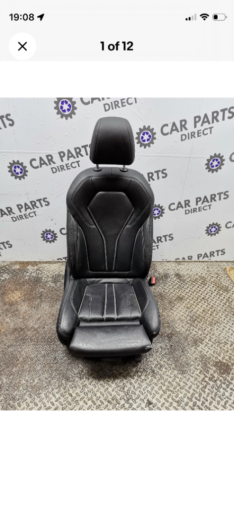 BMW 5 series drivers  seat