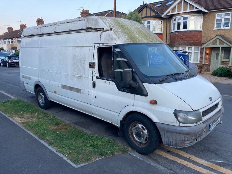 Ford Transit 2002 XLWB Jumbo High roof 2.4 RWD 125 BHP