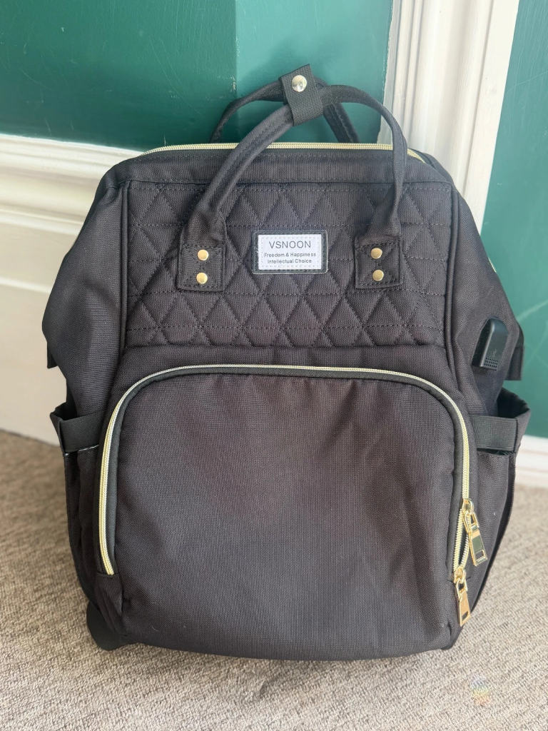 Vsnoon Laptop Backpack for Women,15.6 Inch Stylish Laptop Rucksack Wide Open, Travel Backpack