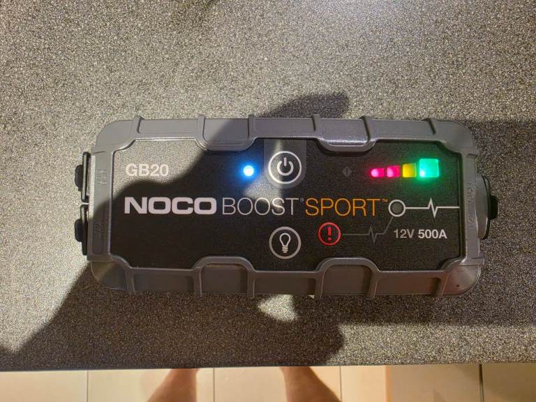 GB20 Noco boost sports jump starter