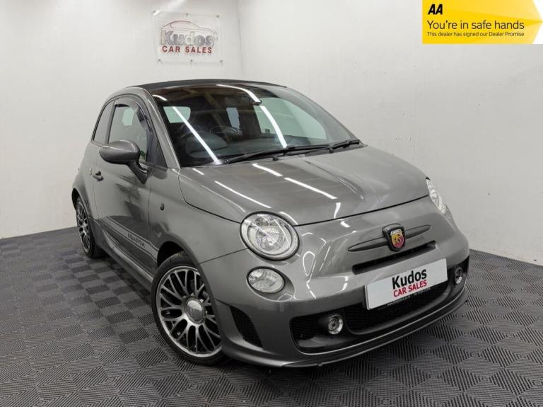 2016 Abarth 595 c 1.4 T-Jet 140 2dr CONVERTIBLE - LOW 35000 MILES *CAM BELT CHANGED* CONVERTIBLE ...