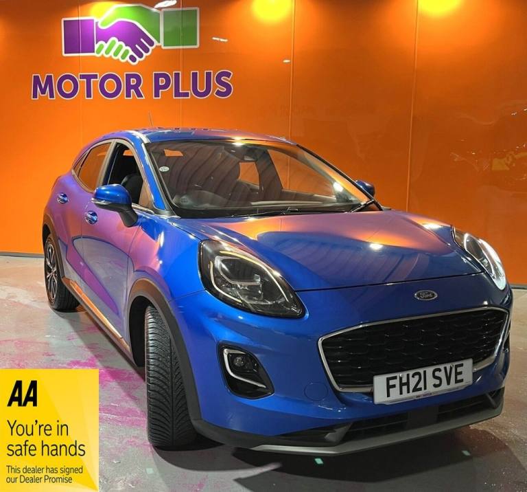2021 21 FORD PUMA 1.0T ECOBOOST MHEV TITANIUM SUV 5DR PETROL MANUAL EURO 6 (S/S)