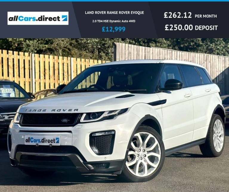 2019 Land Rover Range Rover Evoque 2.0 TD4 HSE Dynamic 5dr Auto ESTATE DIESEL Automatic