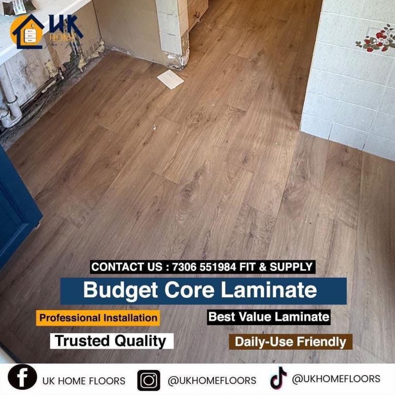 Affordable budget core laminate flooring 
