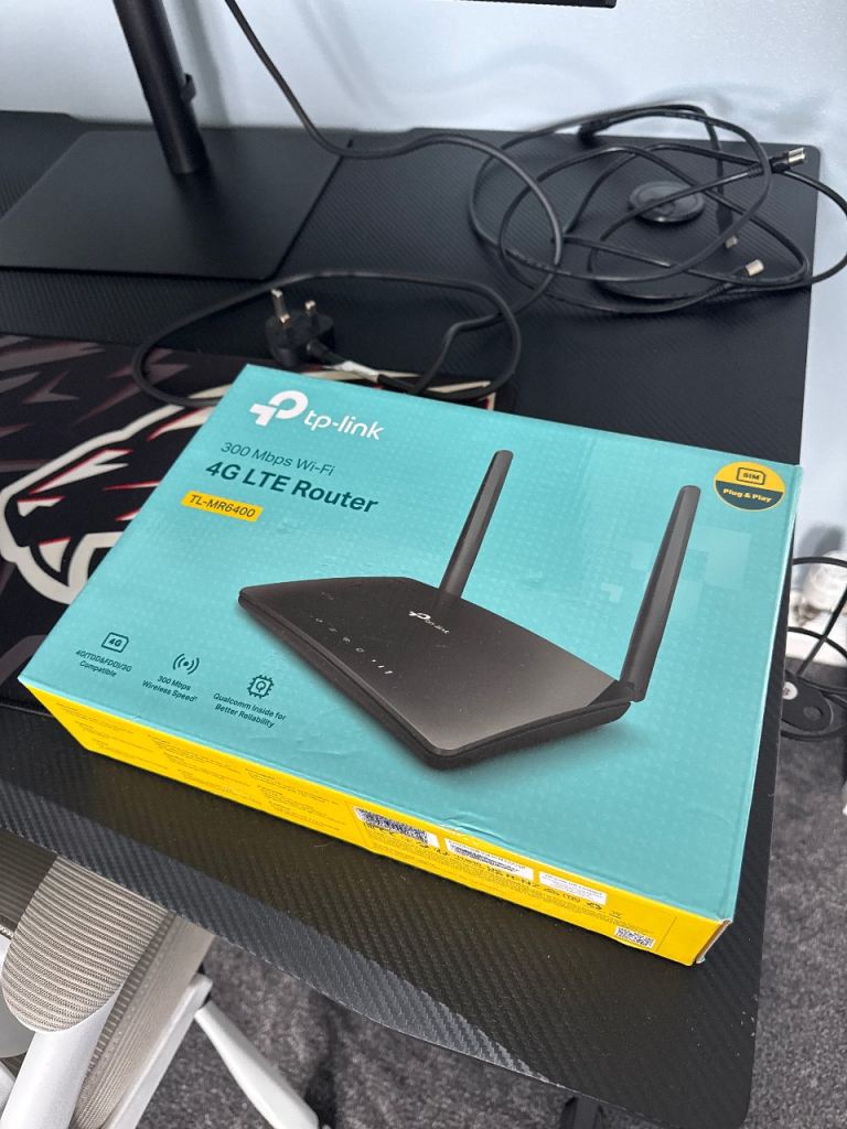 Tp-link 4G LTE Router - 300 mbps WIFI