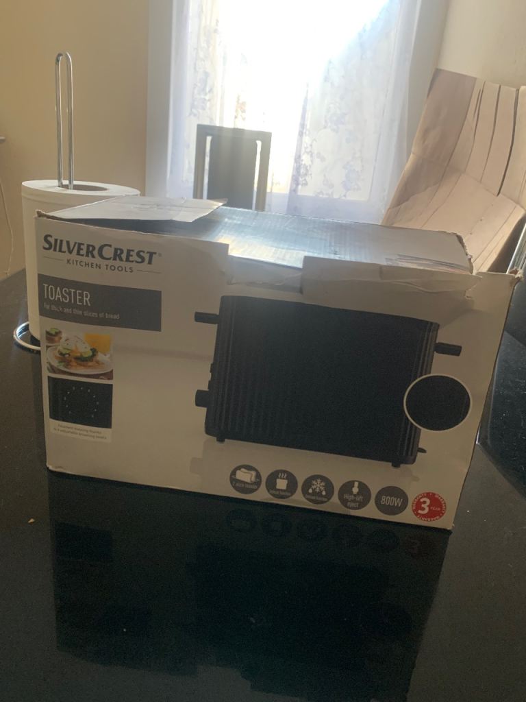 Silver crest toaster unused 