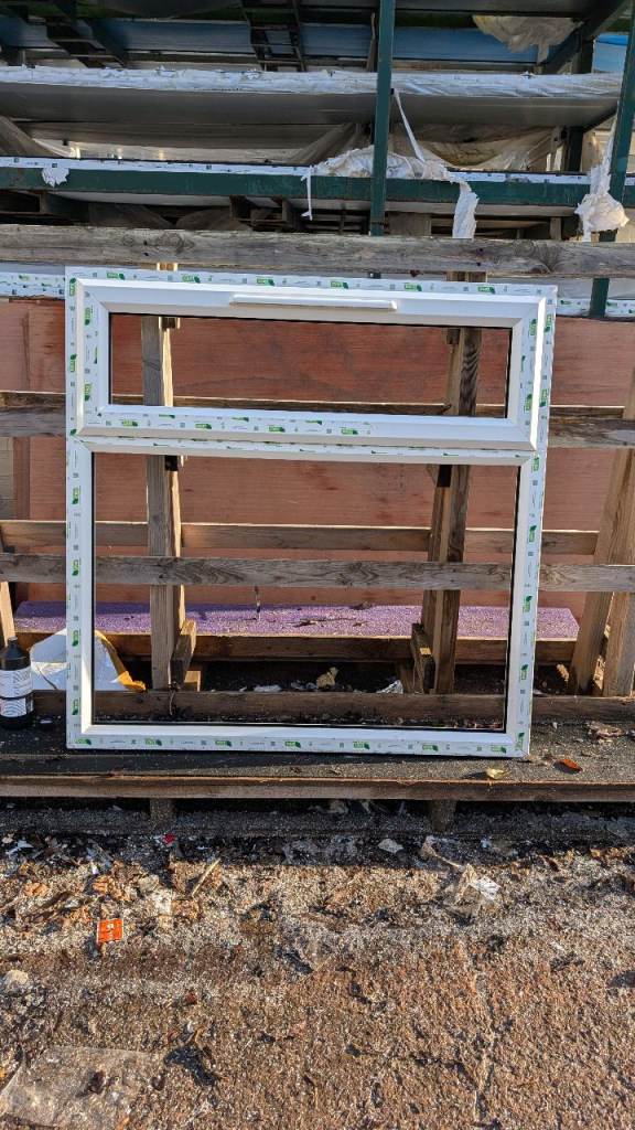 image for White UPVC window frame 