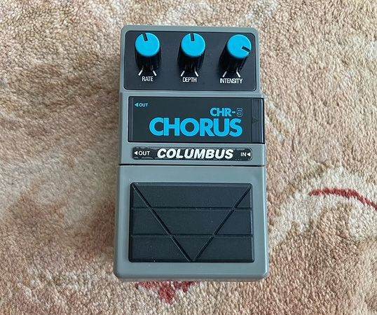 1980s Colombus CHR-5 stereo chorus pedal, made in Japan