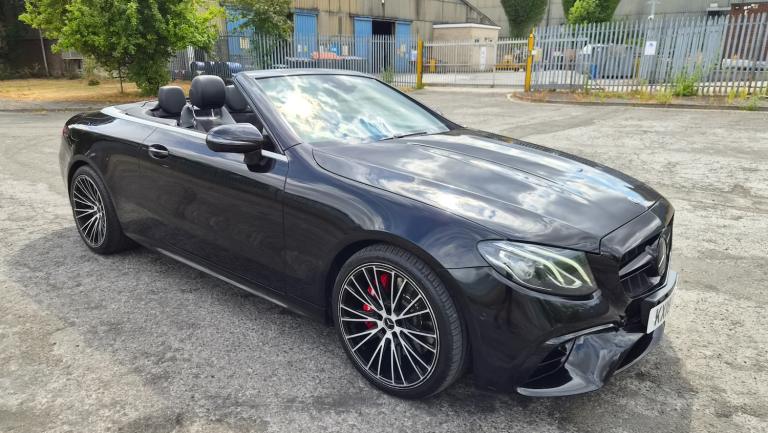 2018 MERCEDES-BENZ E CLASS E300 Convertible AMG Line 9G-Tronic Damaged Repaired