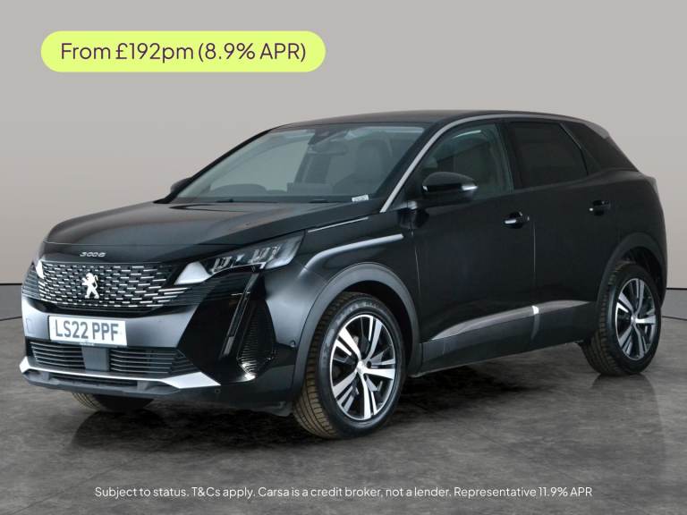 2022 Peugeot 3008 1.5 BlueHDi Allure SUV 5dr Diesel Manual Euro 6 (s/s) (130 ps) - BLIND SPOT Suv...